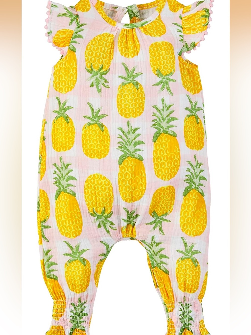 Mud Pie Pineapple Jumpsuit